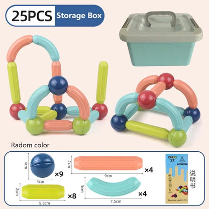 Magnestick™ - Jeu de construction magnétique éducatif